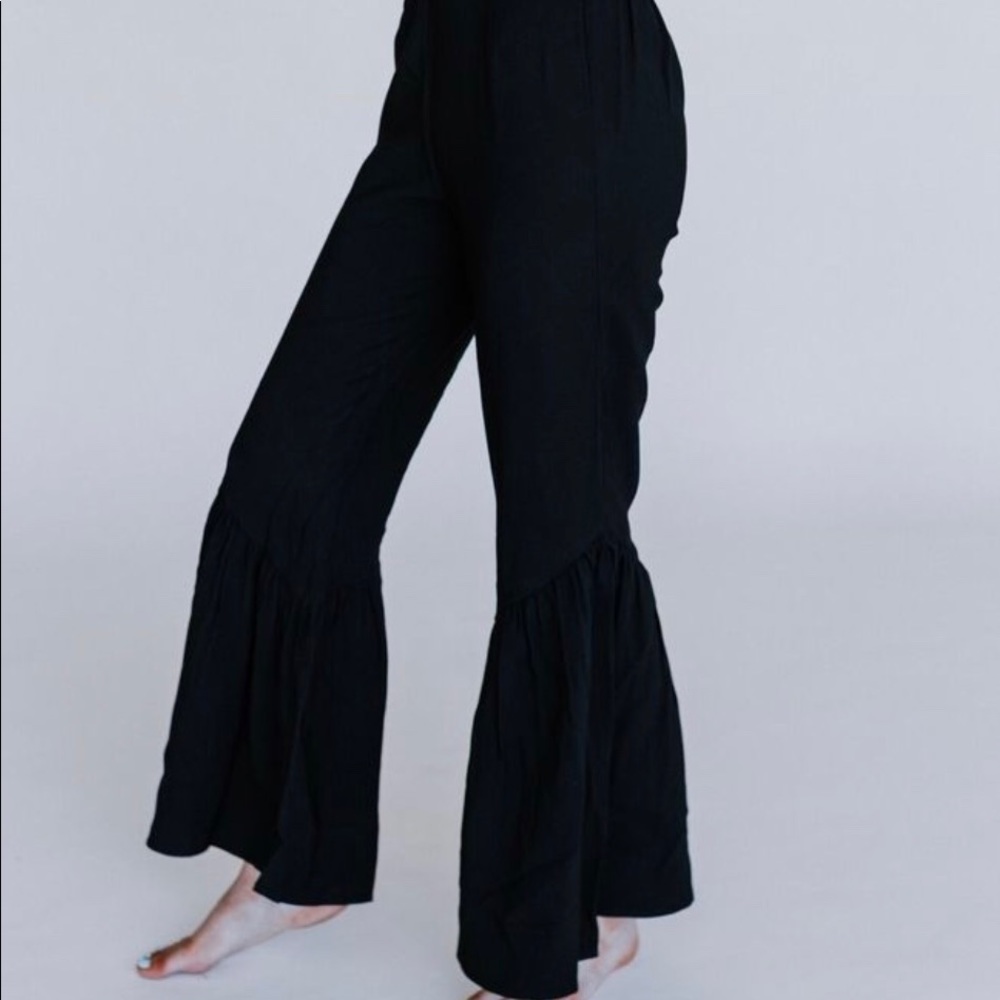 BLACK BELL BOTTOMS